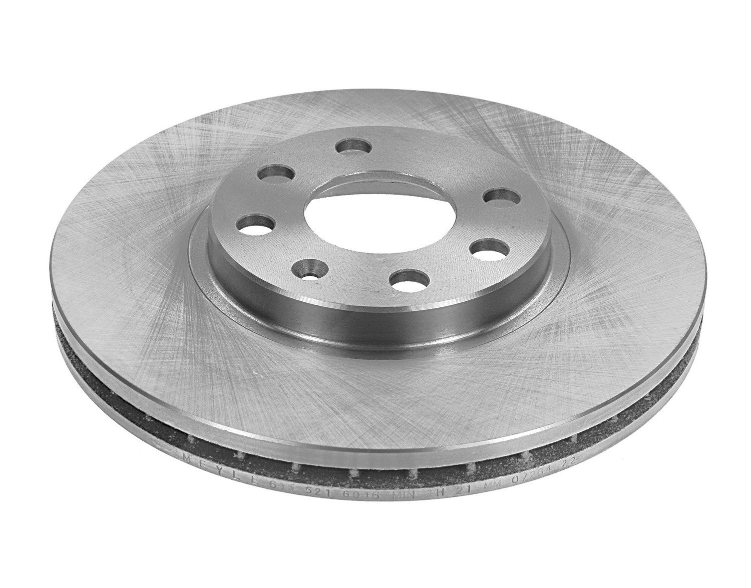 Meyle 1x Bremsscheibe [Hersteller-Nr. 6155216016] für Opel, Vauxhall