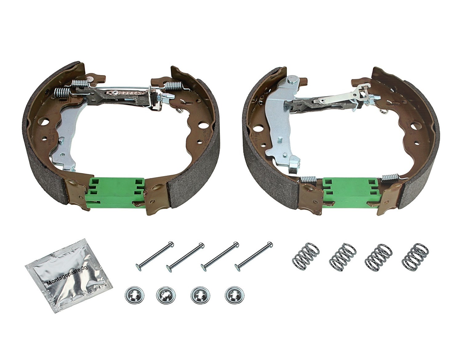 Meyle Bremsbackensatz Trommelbremse 228x42 [Hersteller-Nr. 16-145330016/K] für Dacia, Mercedes-Benz, Renault