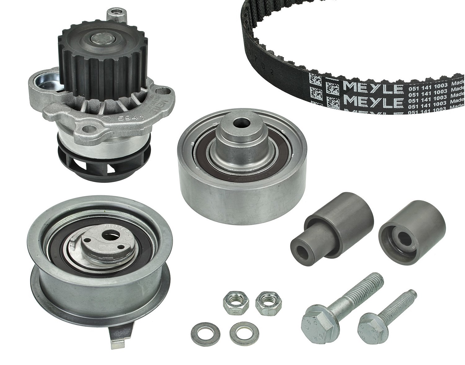 Meyle Wasserpumpe + Zahnriemensatz [Hersteller-Nr. 1510499011] für VW, Seat, Skoda, Audi