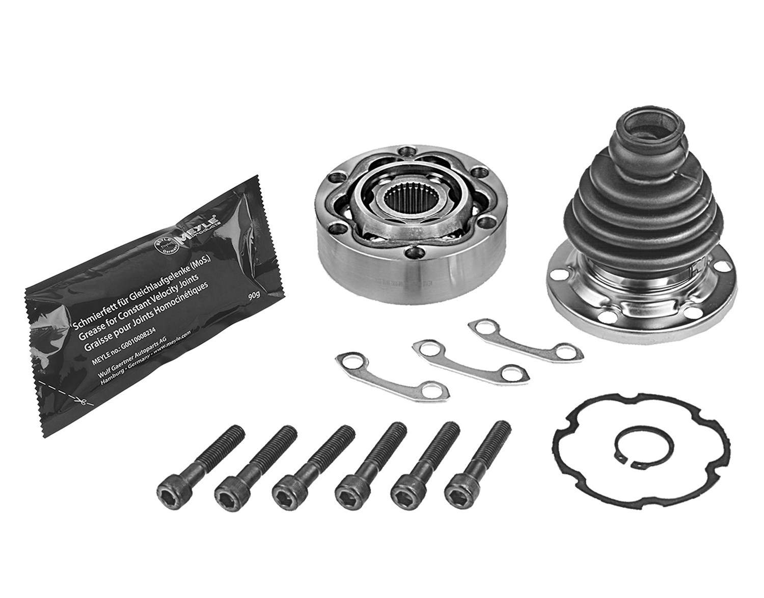 Meyle Gelenksatz, Antriebswelle [Hersteller-Nr. 1004980062] für VW, Audi, Skoda