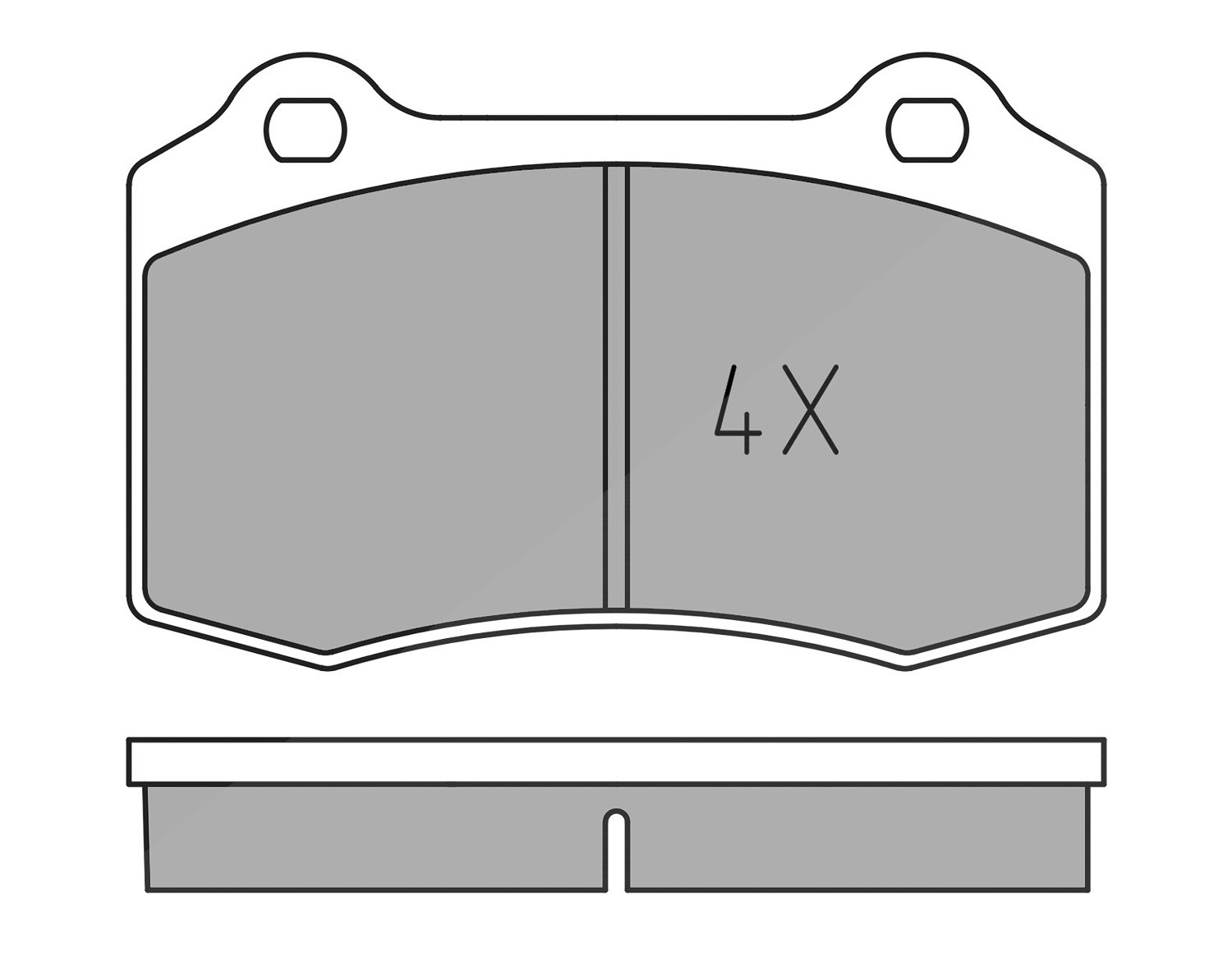 Meyle Bremsbelagsatz, Scheibenbremse [Hersteller-Nr. 0252138115] für Volvo, Jaguar, Ds, Daimler, Seat, Citroën, Peugeot