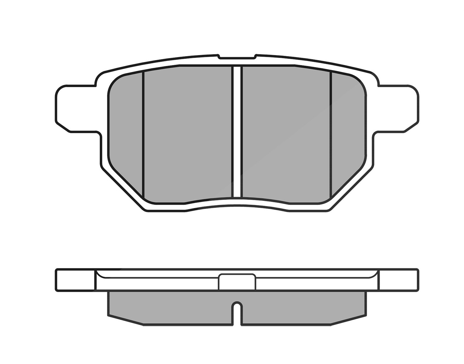 Meyle Bremsbelagsatz, Scheibenbremse [Hersteller-Nr. 0252461015/W] für Lexus, Subaru, Toyota