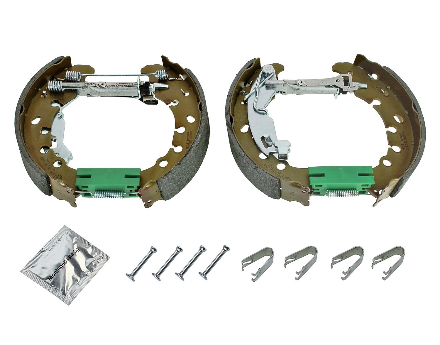 Meyle Bremsbackensatz [Hersteller-Nr. 2145330010/K] für Fiat, Citroën, Peugeot, Opel, Lancia