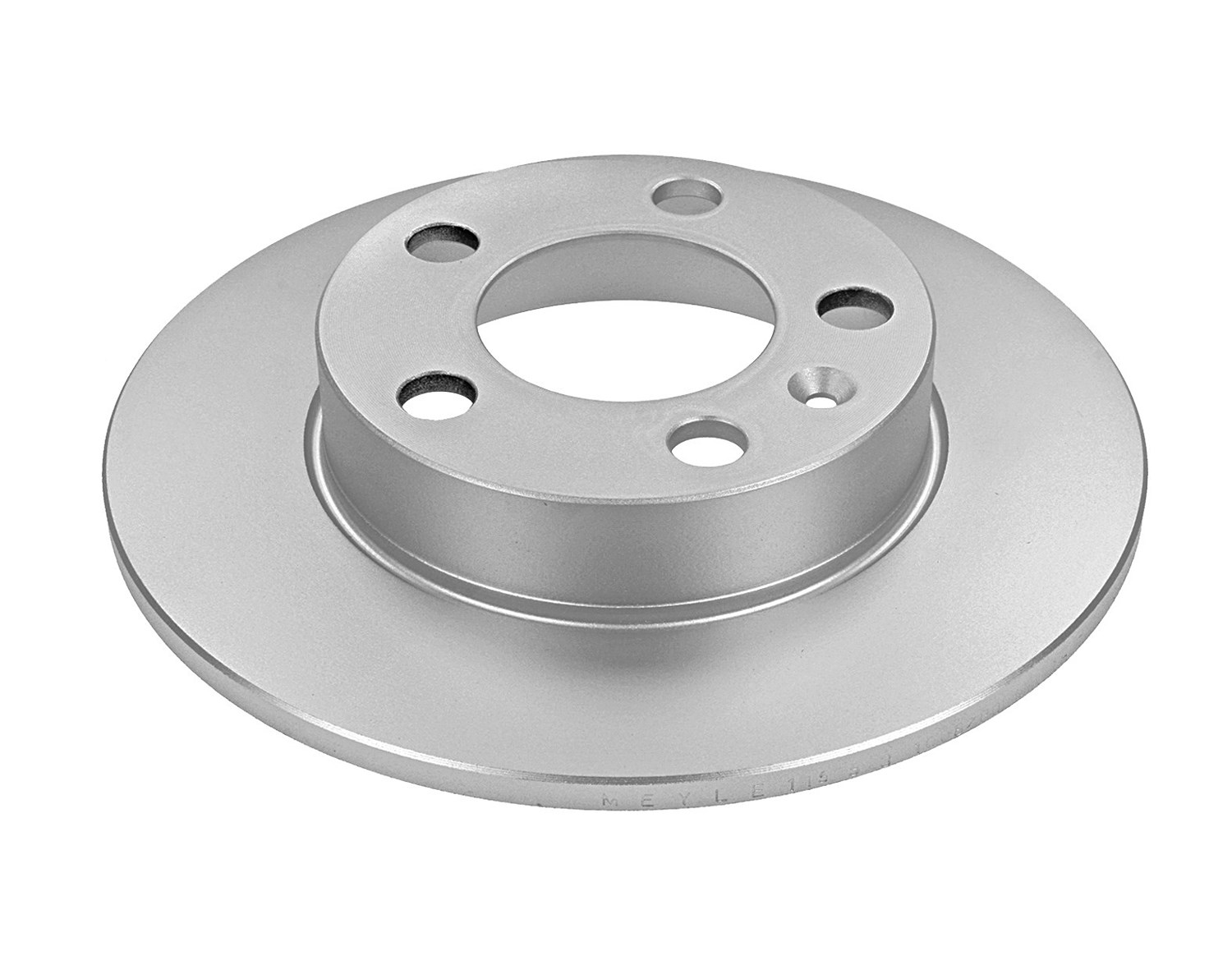 Meyle 1x Bremsscheibe Hinterachse Voll [Hersteller-Nr. 1155230037/PD] für Audi, VW, Seat, Skoda