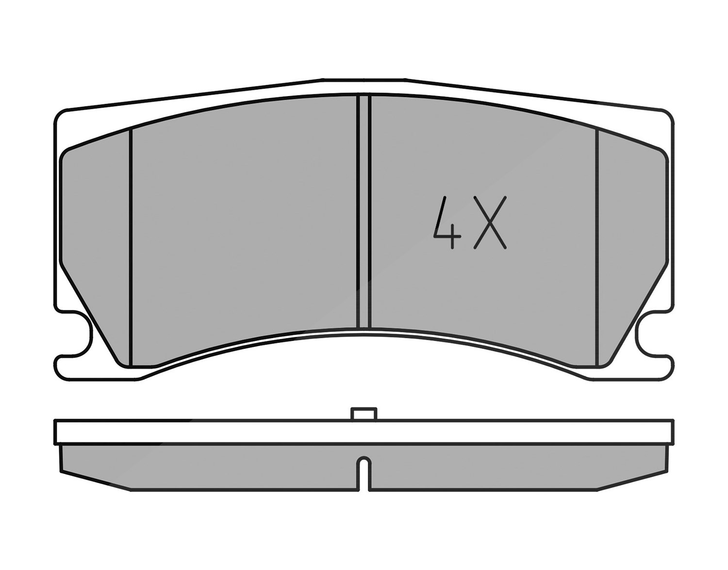 Meyle Bremsbelagsatz, Scheibenbremse [Hersteller-Nr. 0252485115/PD] für Jaguar, Peugeot
