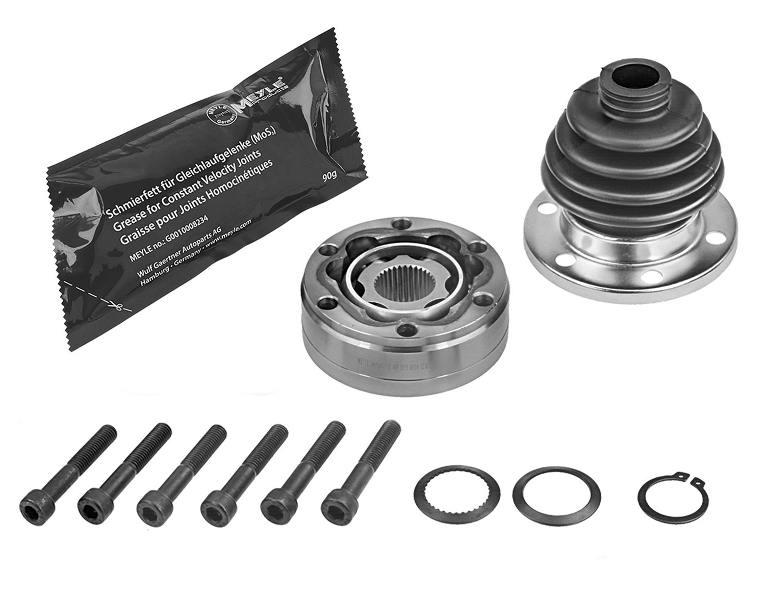 Meyle Gelenksatz, Antriebswelle [Hersteller-Nr. 1004980016] für Seat, Audi, VW, Skoda