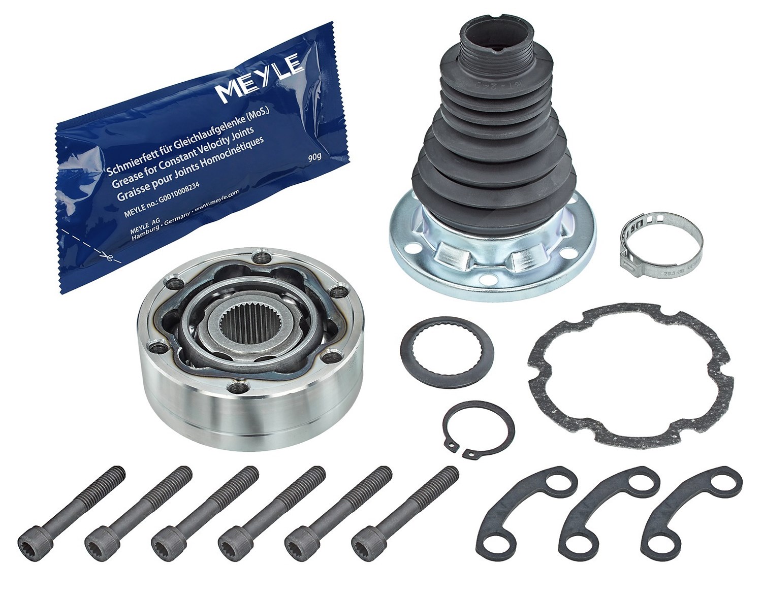 Meyle Gelenksatz, Antriebswelle [Hersteller-Nr. 1004980197] für VW, Seat, Skoda, Audi