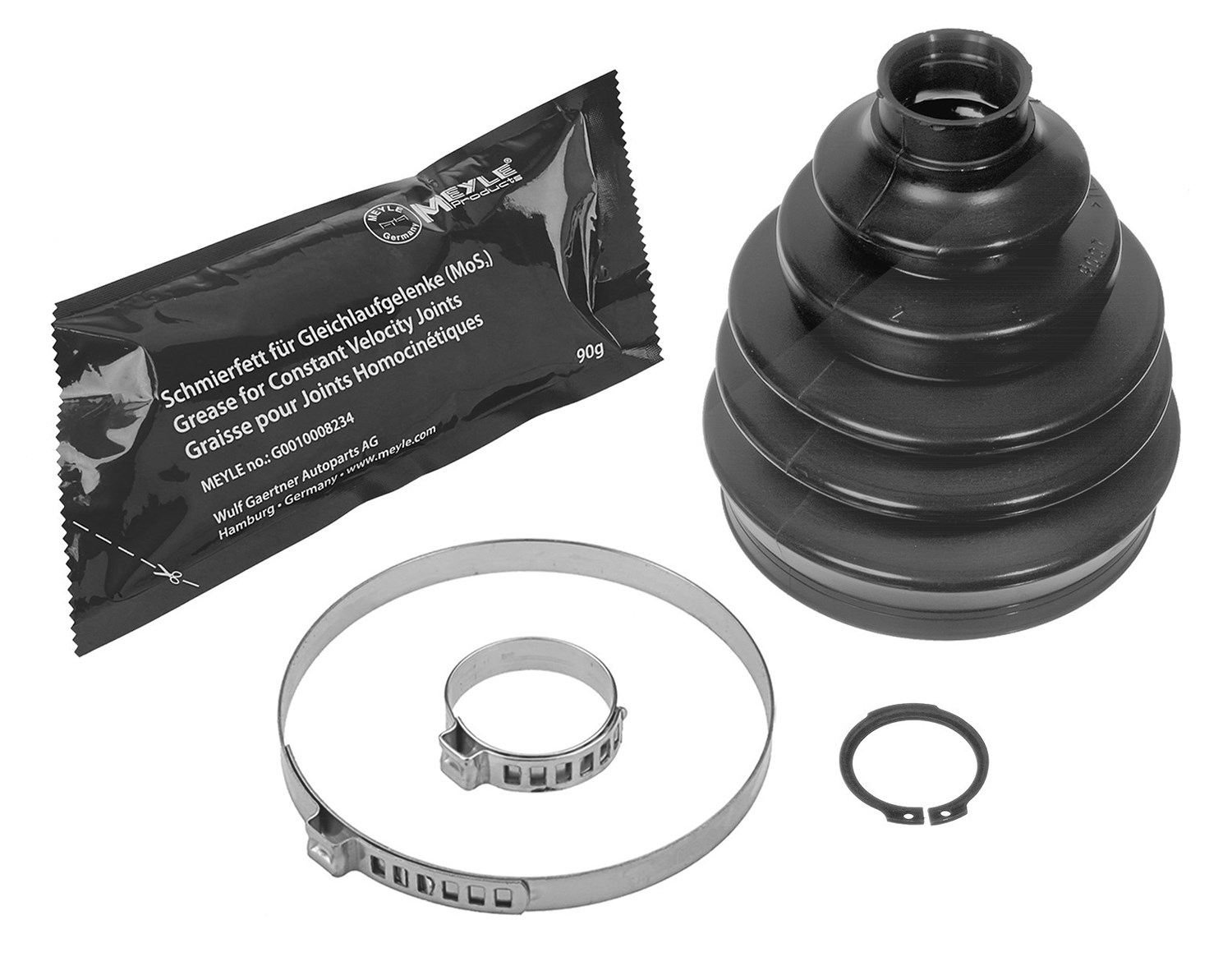 Meyle Faltenbalgsatz, Antriebswelle [Hersteller-Nr. 1004950008] für Audi, VW