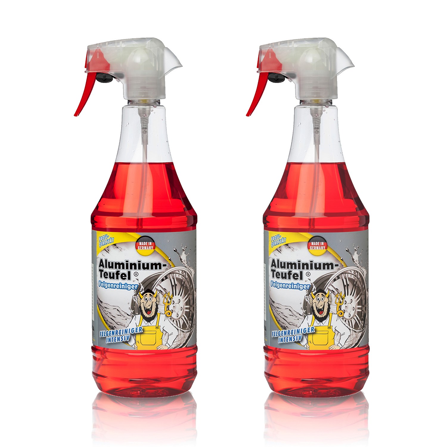 Tuga Chemie 2x 1 L Aluminium-Teufel Felgenreiniger [Hersteller-Nr. AT-1-D]