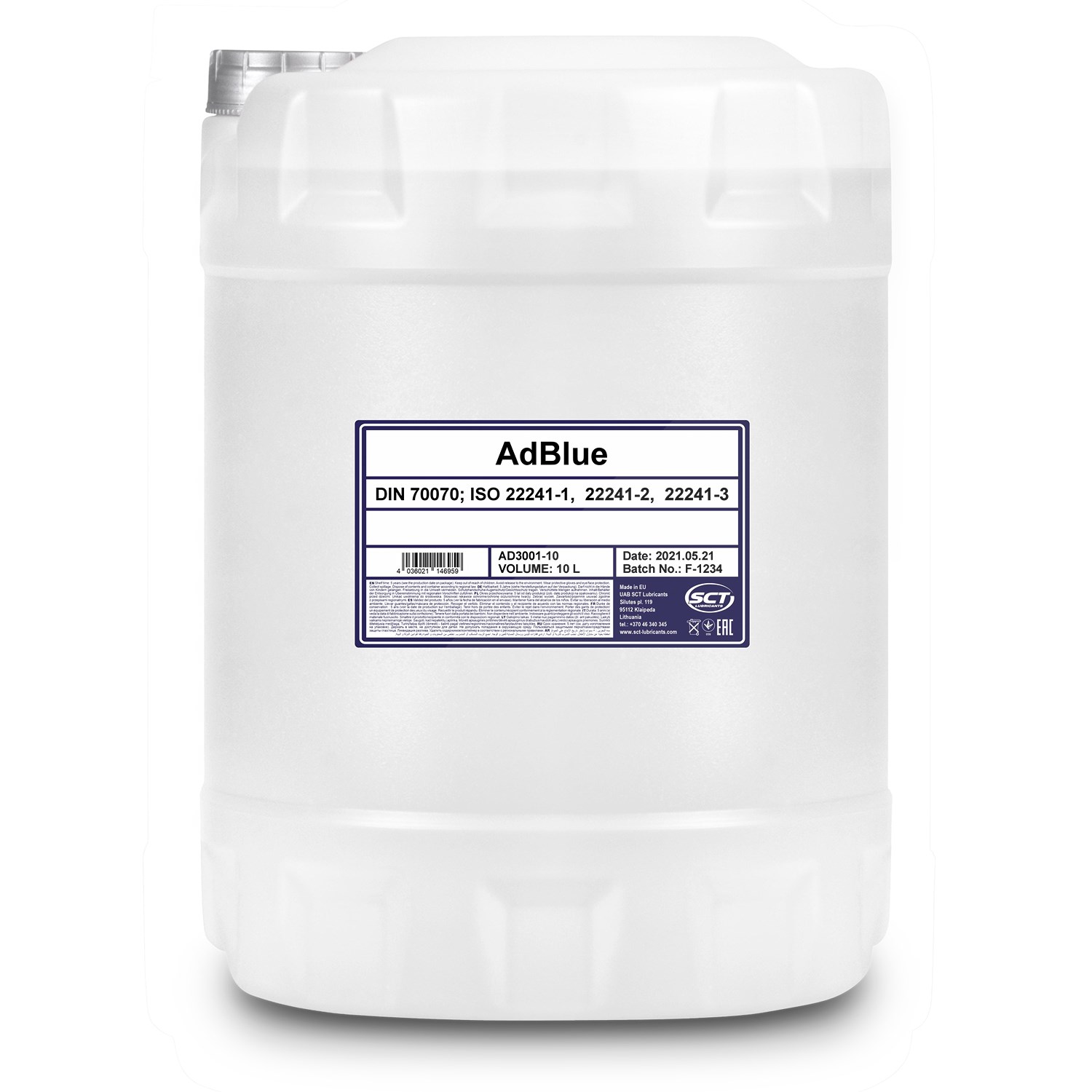 Mannol 10 L ready-to-use AdBlue® [Hersteller-Nr. AD3001-10]