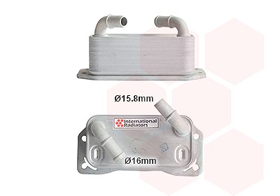Van Wezel Ölkühler, Motoröl [Hersteller-Nr. 59013712] für Volvo