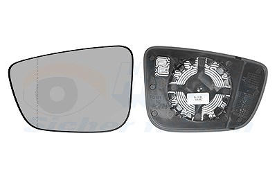 Van Wezel Spiegelglas, Außenspiegel [Hersteller-Nr. 0550837] für BMW