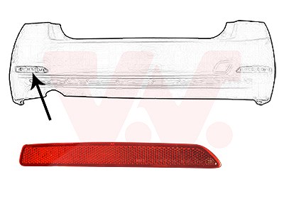 Van Wezel Rückstrahler [Hersteller-Nr. 0693939] für BMW