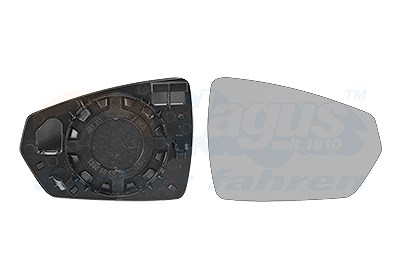 Van Wezel Spiegelglas, Außenspiegel [Hersteller-Nr. 5751832] für Audi, VW