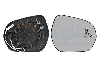 Van Wezel Spiegelglas, Außenspiegel [Hersteller-Nr. 1809838] für Ford