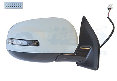 Van Wezel Außenspiegel [Hersteller-Nr. 3204828] für Mitsubishi
