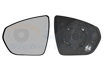 Van Wezel Spiegelglas, Außenspiegel [Hersteller-Nr. 4084837] für Opel, Ds, Peugeot, Citroën