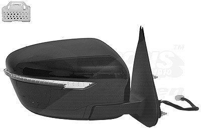 Van Wezel Außenspiegel [Hersteller-Nr. 3383818] für Nissan