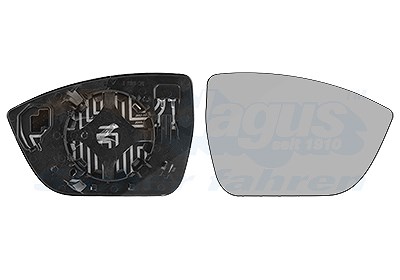 Van Wezel Spiegelglas, Außenspiegel [Hersteller-Nr. 4907838] für Cupra, Seat