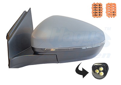 Van Wezel Außenspiegel [Hersteller-Nr. 4084817] für Peugeot, Citroën