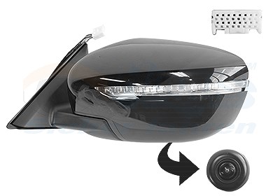 Van Wezel Außenspiegel [Hersteller-Nr. 3372827] für Nissan