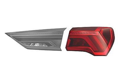 Van Wezel Heckleuchte [Hersteller-Nr. 0372926U] für Audi