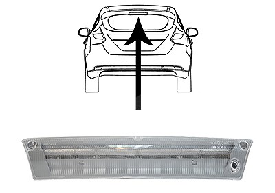 Van Wezel Zusatzbremsleuchte [Hersteller-Nr. 1883929] für Ford