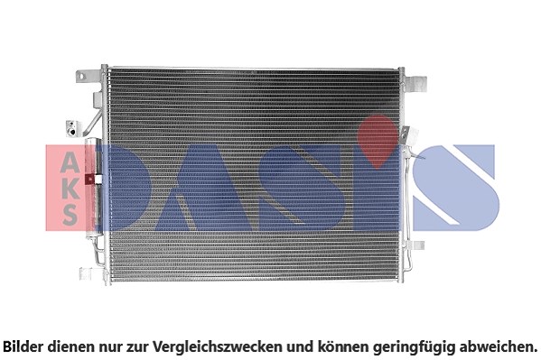 Aks Dasis Kondensator, Klimaanlage [Hersteller-Nr. 072062N] für Nissan