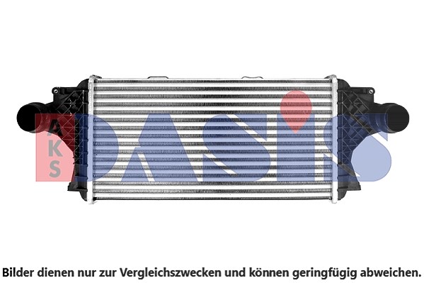 Aks Dasis Ladeluftkühler [Hersteller-Nr. 127002N] für Mercedes-Benz