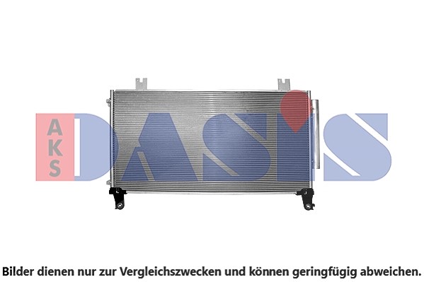 Aks Dasis Kondensator, Klimaanlage [Hersteller-Nr. 102052N] für Honda