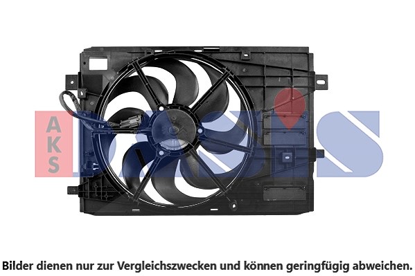 Aks Dasis Lüfter, Motorkühlung [Hersteller-Nr. 068099N] für Opel, Peugeot, Ds, Citroën
