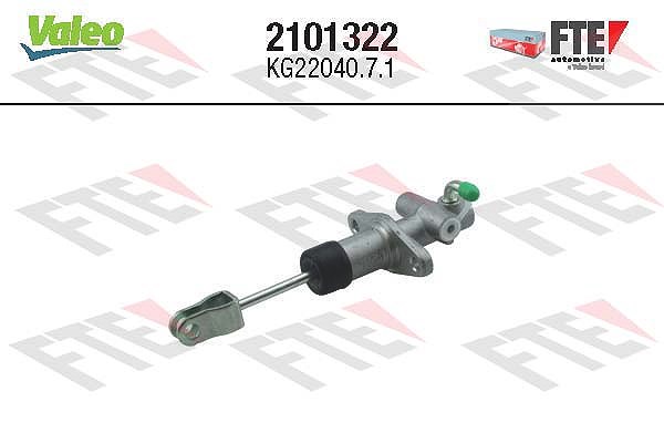 Valeo Geberzylinder, Kupplung [Hersteller-Nr. 2101322] für Chevrolet