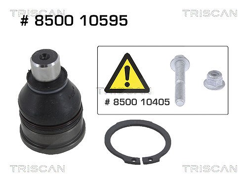 Kawe Trag-/Führungsgelenk [Hersteller-Nr. 850010595] für Mazda, Ford