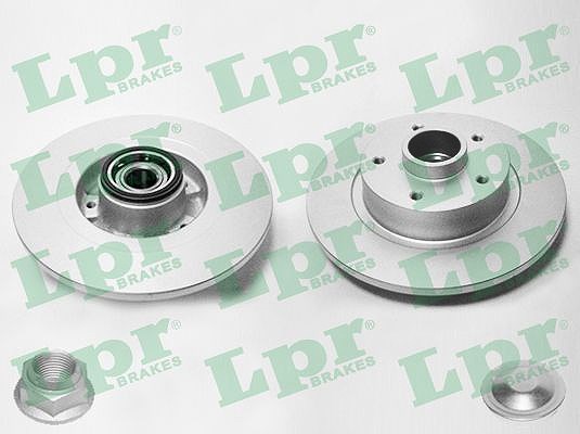 Kawe 1x Bremsscheibe [Hersteller-Nr. 6138520] für Renault