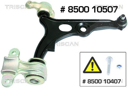 Kawe Lenker, Radaufhängung [Hersteller-Nr. 850010507] für Citroën, Fiat, Peugeot, Lancia