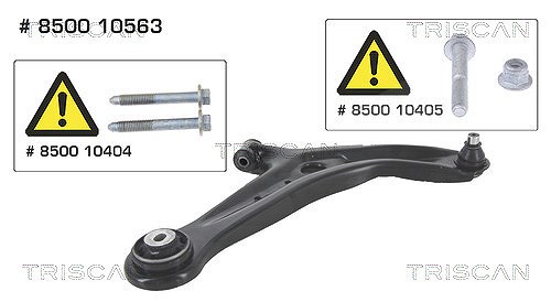 Kawe Lenker, Radaufhängung [Hersteller-Nr. 850010563] für Ford