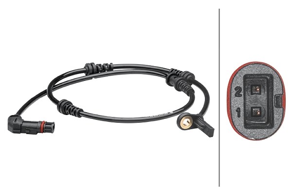 Hella Sensor, Raddrehzahl [Hersteller-Nr. 6PU012679-321] für Mercedes-Benz