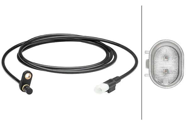 Hella Sensor, Raddrehzahl [Hersteller-Nr. 6PU012679-151] für Mercedes-Benz