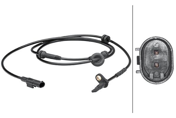 Hella Sensor, Raddrehzahl [Hersteller-Nr. 6PU012679-311] für Fiat