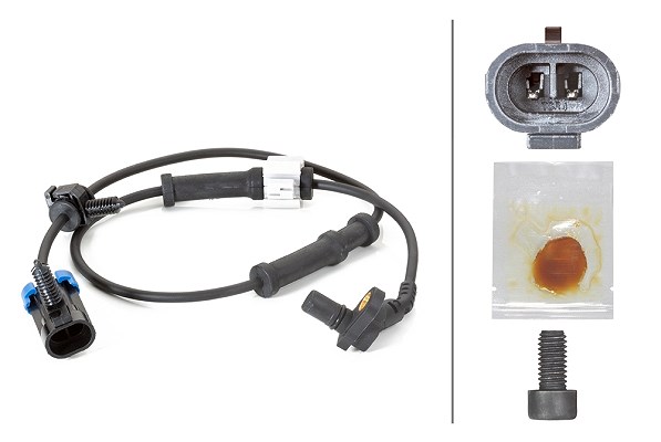 Hella Sensor, Raddrehzahl [Hersteller-Nr. 6PU230040-401] für Chevrolet