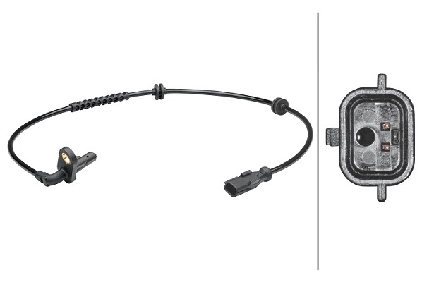 Hella Sensor, Raddrehzahl [Hersteller-Nr. 6PU012679-161] für Renault