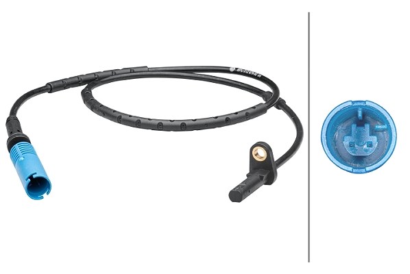 Hella Sensor, Raddrehzahl [Hersteller-Nr. 6PU012679-531] für BMW