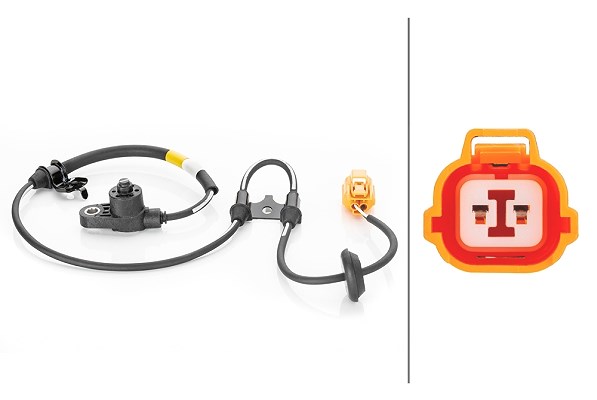 Hella Sensor, Raddrehzahl [Hersteller-Nr. 6PU230040-821] für Acura, Honda