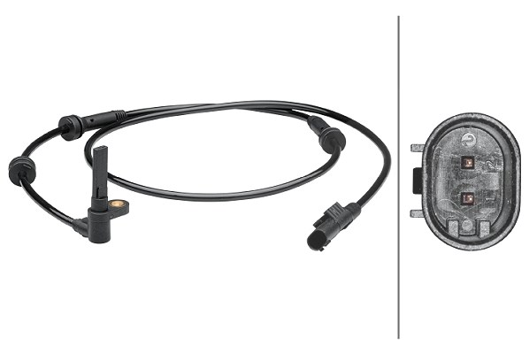 Hella Sensor, Raddrehzahl [Hersteller-Nr. 6PU012679-131] für Fiat