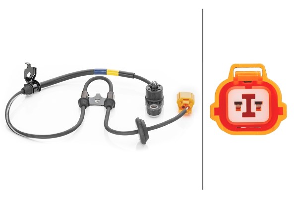 Hella Sensor, Raddrehzahl [Hersteller-Nr. 6PU230040-111] für Honda