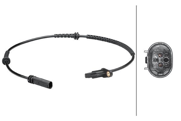 Hella Sensor, Raddrehzahl [Hersteller-Nr. 6PU012679-521] für Mini