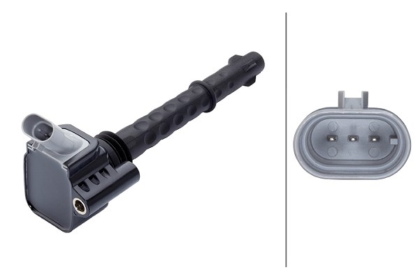 Hella Zündspule [Hersteller-Nr. 5DA358168-181] für Fiat, Lancia, Chrysler, Alfa Romeo, Jeep, Abarth