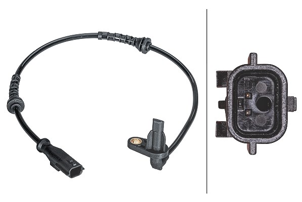 Hella Sensor, Raddrehzahl [Hersteller-Nr. 6PU012679-341] für Lada, Renault, Dacia