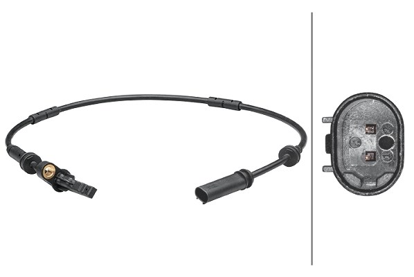 Hella Sensor, Raddrehzahl [Hersteller-Nr. 6PU012679-391] für BMW