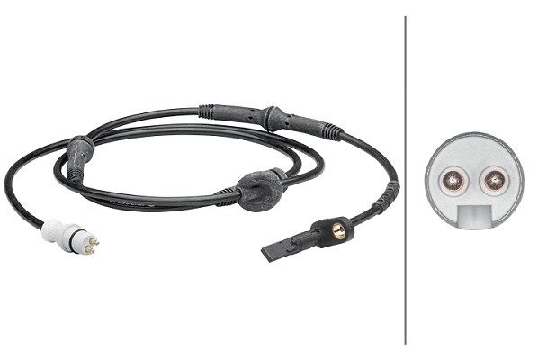 Hella Sensor, Raddrehzahl [Hersteller-Nr. 6PU012679-261] für Fiat